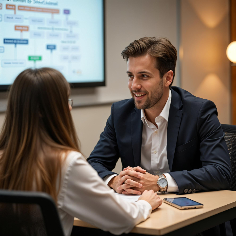 Financial planning conversation